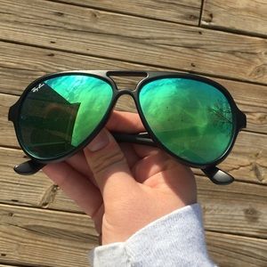 Ray ban green flash lenses